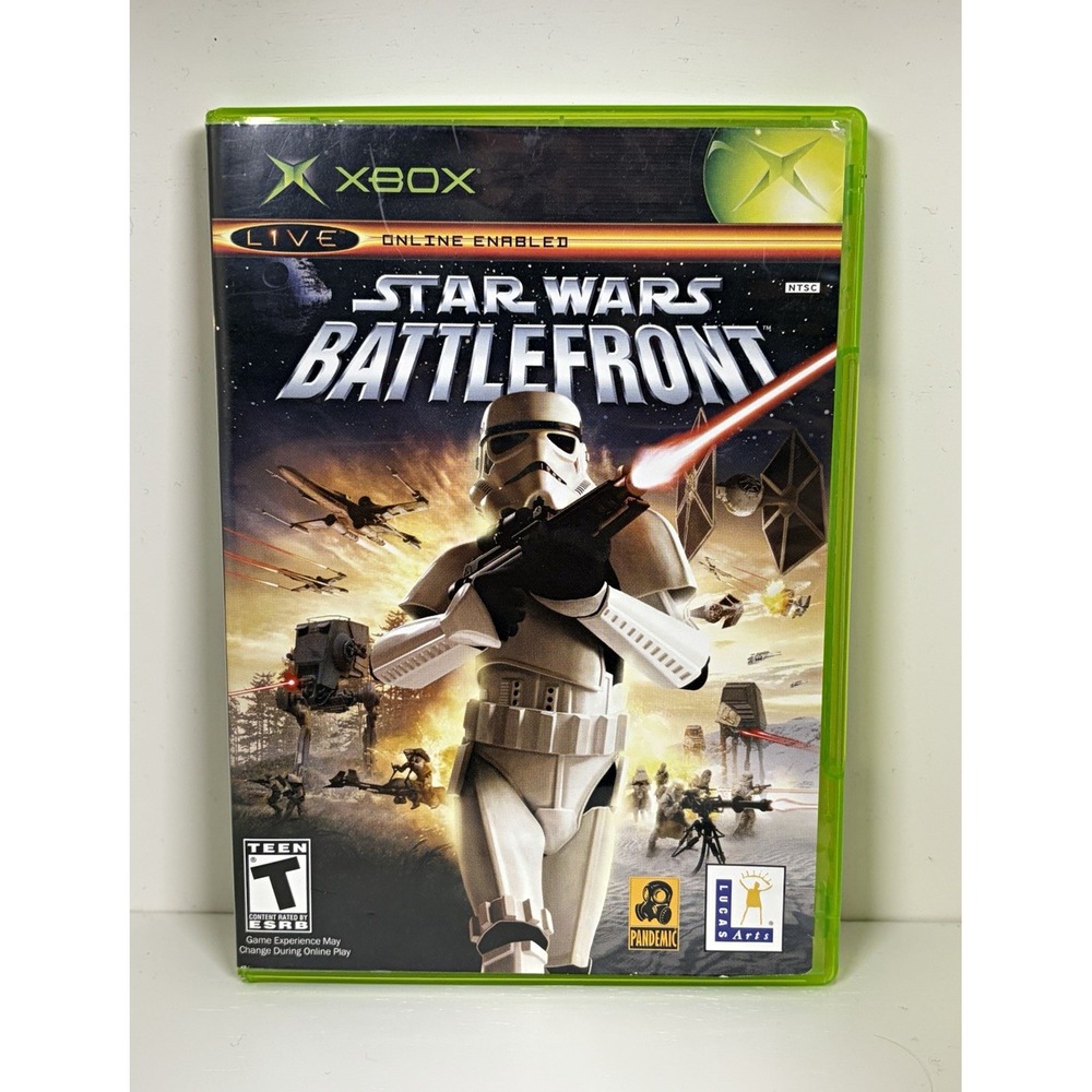 Star Wars: Battlefront Microsoft Xbox Online Multiplayer T CIB